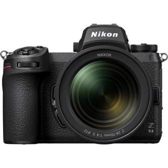 Nikon Z6 II ar NIKKOR Z 24-70mm f/4 S un FTZ adapteri kameras komplekta noma