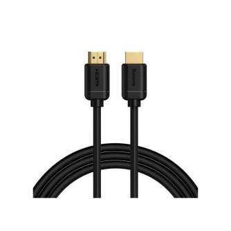 Video vadi, kabeļi - Baseus High definition Series HDMI Cable 2m Black - ātri pasūtīt no ražotāja