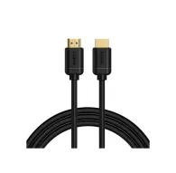 Video vadi, kabeļi - Baseus High definition Series HDMI Cable 3m Black - ātri pasūtīt no ražotājaVideo vadi, kabeļi - Baseus High definition Series HDMI Cable 3m Black - ātri pasūtīt no ražotāja