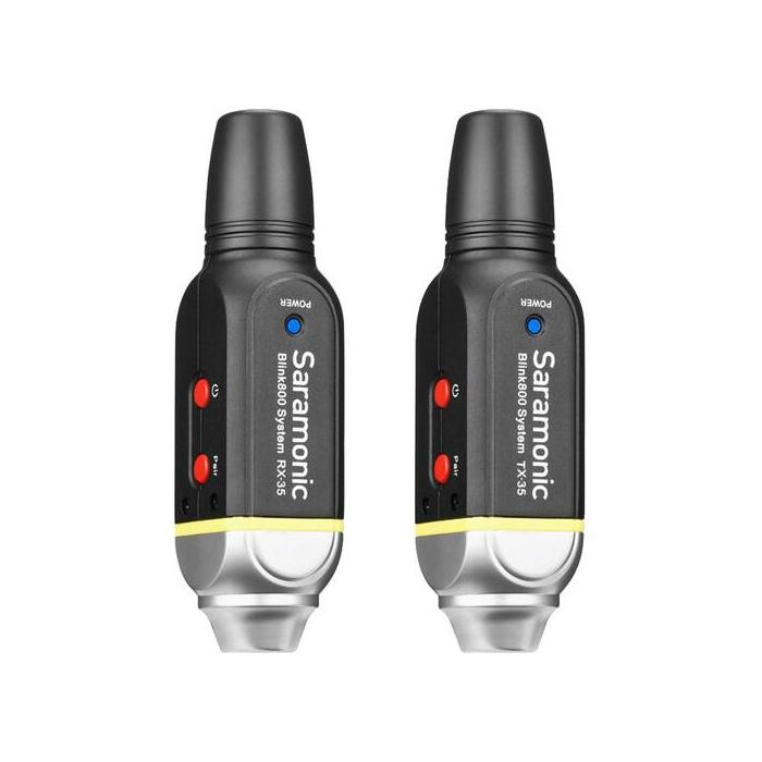 Беспроводные петличные микрофоны - SARAMONIC BLINK 800 B1, 5.8GHZ DURABLE METAL WIRELESS LAVALIER SYSTEM BLINK800 B1 - купить се