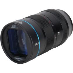 Lenses and Accessories - Sirui Anamorphic Lens 1,33x 75mm 1.8 Sony E-Mount rental