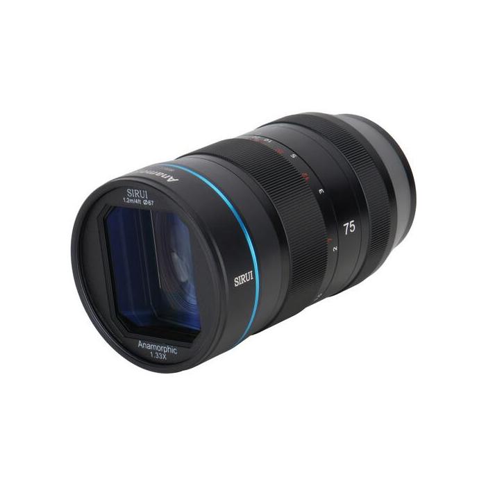 Lenses and Accessories - Sirui Anamorphic Lens 1,33x 75mm 1.8 Sony E-Mount rental