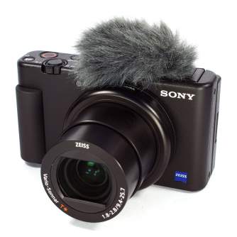 Kompaktkameras - Sony ZV-1 Digital Vlog camera Black - ātri pasūtīt no ražotāja