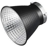 Godox RFT-19 7 colu LED video lampas atspulgs disks ar 30° staru plūsmu un facētu pulētu sudraba iekšpusi Bowens montāžaiGodox RFT-19 7 colu LED video lampas atspulgs disks ar 30° staru plūsmu un facētu pulētu sudraba iekšpusi Bowens montāžai