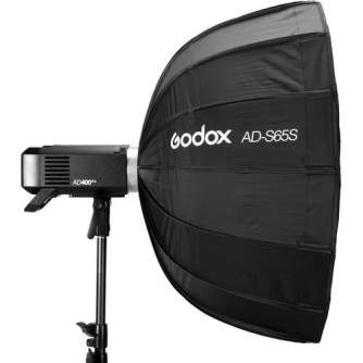 Softboksi - Godox AD-S65W Parabolic Softbox 65cm for AD400 Pro - perc šodien veikalā un ar piegādi