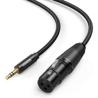 Wires, cables for video - UGREEN 3.5 Male To XLR Female Cable 2m - buy today in store and with delivery