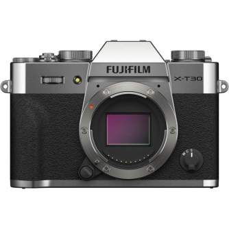 Беззеркальные камеры - Fujifilm X-T30 II mirrorless APS-C kamera (new LCD, latest software, silver) body - быстрый заказ от прои