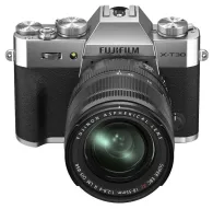 Fujifilm X-T30 II 15-45mm silver kit mirrorless APS-C kamera (new LCD, latest software)