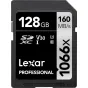 Больше не производится - Lexar Pro 1066x SDXC U3 (V30) UHS-I R160/W120 128GB