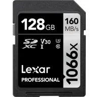 Больше не производится - Lexar Pro 1066x SDXC U3 (V30) UHS-I R160/W120 128GBБольше не производится - Lexar Pro 1066x SDXC U3 (V30) UHS-I R160/W120 128GB