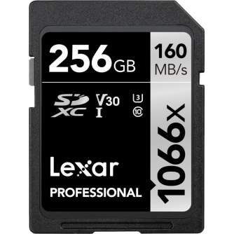 Atmiņas kartes - Lexar Pro 1066x SDXC U3 (V30) UHS-I R160/W120 512GB - ātri pasūtīt no ražotāja