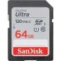Карты памяти - SanDisk Ultra SDXC UHS-I 140MB/s 64GB (SDSDUNB-064G-GN6IN) - купить сегодня в магазине Master Foto и с доставкой