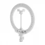 LED gredzenveida lampas - Newell RL-10A Arctic White LED ring w.43cm tripod - perc šodien veikalā un ar piegādi