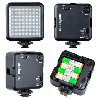 On-camera LED light - Godox LED64 LED Light - buy today in store and with delivery