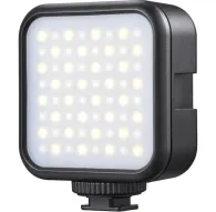 Godox Litemons LED6BI divkrāsainā LED videolampa ar regulējamu krāsu temperatūru 3200K-6500K, priekšējā skatā ar 32 LED paneļiem un aukstā bāzes montāžas iespējāmGodox Litemons LED6BI divkrāsainā LED videolampa ar regulējamu krāsu temperatūru 3200K-6500K, priekšējā skatā ar 32 LED paneļiem un aukstā bāzes montāžas iespējām
