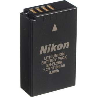 Kameru akumulatori - Nikon battery EN-EL20a - ātri pasūtīt no ražotāja