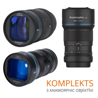 Objektīvi un aksesuāri - SIRUI ANAMORPHIC LENS 1,33X 50MM 1,8 E-MOUNT SR-MEK7E NOMA