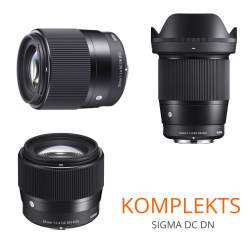 Objektīvi un aksesuāri - Sigma 16mm F1.4 DC DN Sony E-mount noma