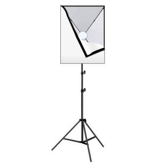 Fluorescent - PULUZ 50x70cm Studio Softbox + 1.6m Tripod Mount + (PU5070EU) - buy today in store and with delivery