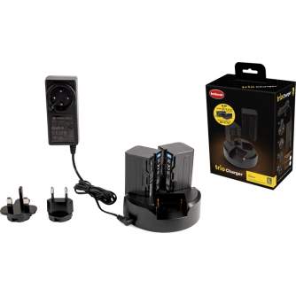 Chargers for Camera Batteries - HÄHNEL TRIO CHARGER SONY L-SERIES KIT 1000 591.0 - quick order from manufacturer