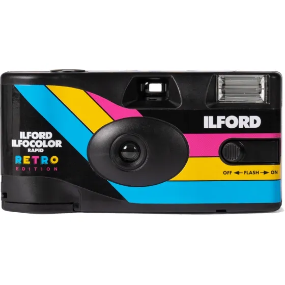 ILFORD ILFOCOLOR SINGLE USE CAMERA RAPID RETRO EDITION 2005154