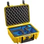 Cietie Koferi - BW OUTDOOR CASE TYPE 1000 FOR GOPRO HERO 9 BUNDLE, YELLOW 1000/Y/GOPRO9 - ātri pasūtīt no ražotāja