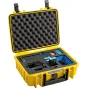 Cietie Koferi - BW OUTDOOR CASE TYPE 1000 FOR GOPRO HERO 9 BUNDLE, YELLOW 1000/Y/GOPRO9 - ātri pasūtīt no ražotāja