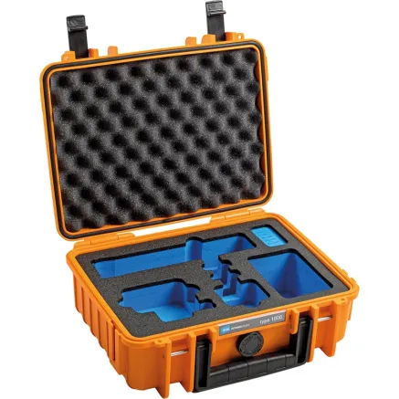 BW OUTDOOR CASE TYPE 1000 FOR GOPRO HERO 9 BUNDLE, ORANGE 1000/O/GOPRO9