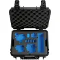 Kietas kelioninis dėklas - BW OUTDOOR CASE TYPE 3000 FOR 1X GOPRO HERO 9 BUNDLE, 2X HERO 9, MEDIA MOD (CHARGE-IN-CASE), BLACK 30