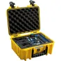 Hard Cases - BW OUTDOOR CASE TYPE 3000 FOR 1X GOPRO HERO 9 BUNDLE, 2X HERO 9, MEDIA MOD (CHARGE-IN-CASE), YELLOW 3000/Y/GOPRO9 - quick order from manufacturer