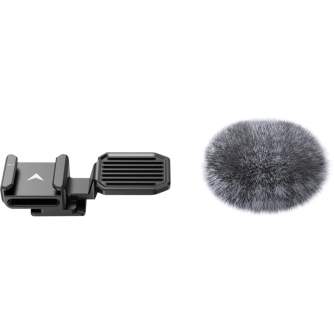 Piederumi kameru zibspuldzēm - SMALLRIG 3526 COLD SHOE ADAPTER WITH WINDSHIELD KIT FOR SONY ZV-E10 & ZV-1 - ātri pasūtīt no ražotāja