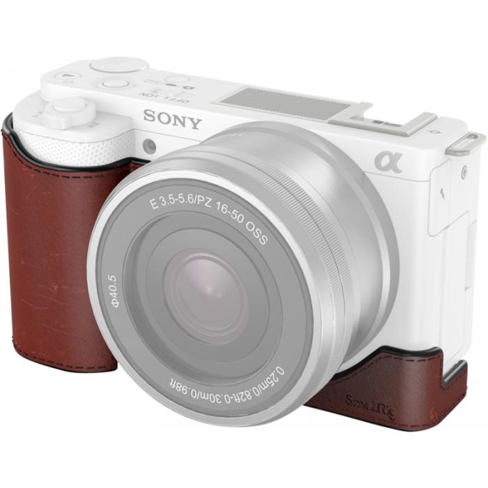 Защита для камеры - SMALLRIG 3527 LETHER HALF CASE FOR SONY ZV-E10 3527 - быстрый заказ от производителя