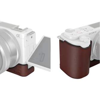 Защита для камеры - SMALLRIG 3527 LETHER HALF CASE FOR SONY ZV-E10 3527 - быстрый заказ от производителя