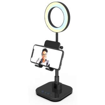 Ring Light - DIGIPOWER SUCCESS PHONE HOLDER WITH 6" RING LIGHT DP-WSH-PH6 - quick order from manufacturer