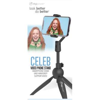 Mobile Phones Tripods - DIGIPOWER CELEB VIDEO PHONE STAND DP-TPLE - quick order from manufacturer