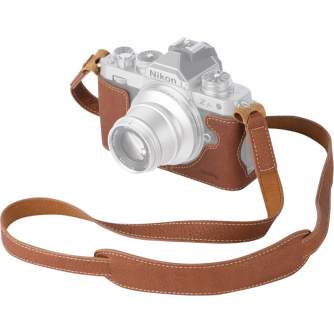 Camera Protectors - SMALLRIG 3481 LETHER HALF CASE WITH SHOULDER STRAP FOR NIKON Z FC 3481 - quick order from manufacturer