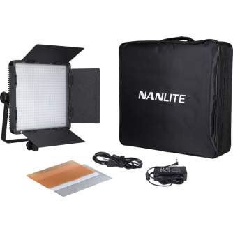 LED панели - NANLITE 600DSA 5600K LED PANEL WITH DMX CONTROL 12-2019 - быстрый заказ от производителя