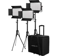 Light Panels - KIT NANLITE 3 LIGHT KIT 900CSA W/TROLLEY CASE & LIGHT STAND 117093 - quick order from manufacturerLight Panels - KIT NANLITE 3 LIGHT KIT 900CSA W/TROLLEY CASE & LIGHT STAND 117093 - quick order from manufacturer
