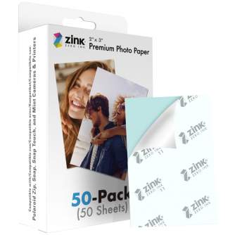 Film for instant cameras - POLAROID INSTANT ZINK MEDIA 2X3" 50 PACK - buy today in store and with delivery