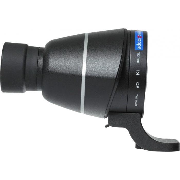 Viewfinders - LENS2SCOPE 10MM CANON EOS / EF, BLACK STRAIGHT 60084 - quick order from manufacturer