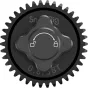 Аксессуары для плечевых упоров - SmallRig 3285 M0.8 38T Gear for Mini Follow Focus 3285 - быстрый заказ от производителя