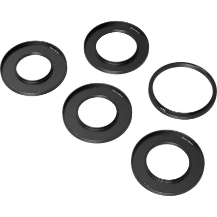 SMALLRIG 3383 ADAPTER RINGS KIT (52, 55, 58, 62, 86MM) FOR MINI MATTE BOX 3383