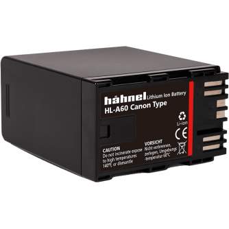 Camera Batteries - HÄHNEL BATTERY CANON HL-A60 1000 162.4 BP-A60 - quick order from manufacturer