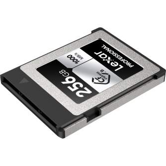 Atmiņas kartes - LEXAR CFEXPRESS PRO SILVER SERIE R1000W600 256GB LCXEXSL256G-RNENG - купить сегодня в магазине и с доставкой