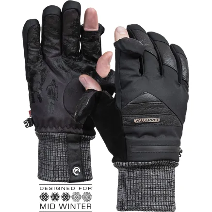 VALLERRET MARKHOF PRO V3 PHOTOGRAPHY GLOVE S 22MHV3-BK-S