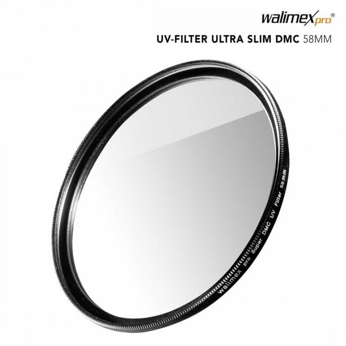 UV фильтры - WALIMEX PRO UV-FILTER 58mm SUPER DMC - быстрый заказ от производителя