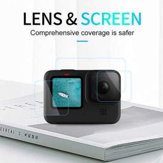 Accessories for Action Cameras - Telesin Screen and lens protector for GoPro Hero 9 - buy today in store and with delivery