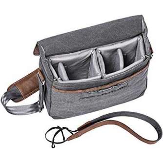 Plecu somas - Olympus OM-D Messenger Leather Bag (incl. Strap) - ātri pasūtīt no ražotāja