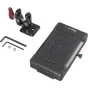Больше не производится - SmallRig 3202 V Mount Batterij Adapter Plaat met Krab Vormige Klem
