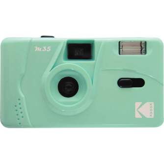 Плёночные фотоаппараты - Tetenal KODAK M35 reusable camera GREEN - купить сегодня в магазине и с доставкой